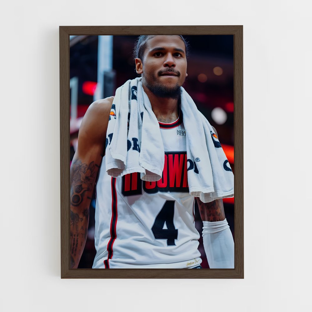 Poster Post-Game Vibes – affiche Basketball (vue 5)